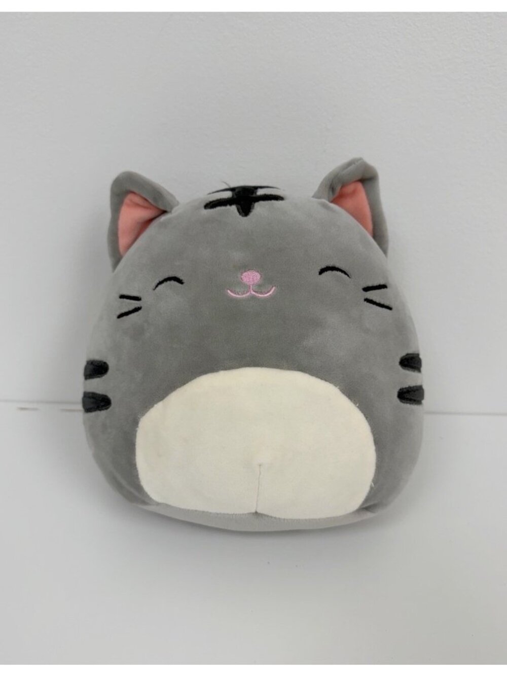 Squishmallows Stuffed Plush Tally the Gray Tabby Cat